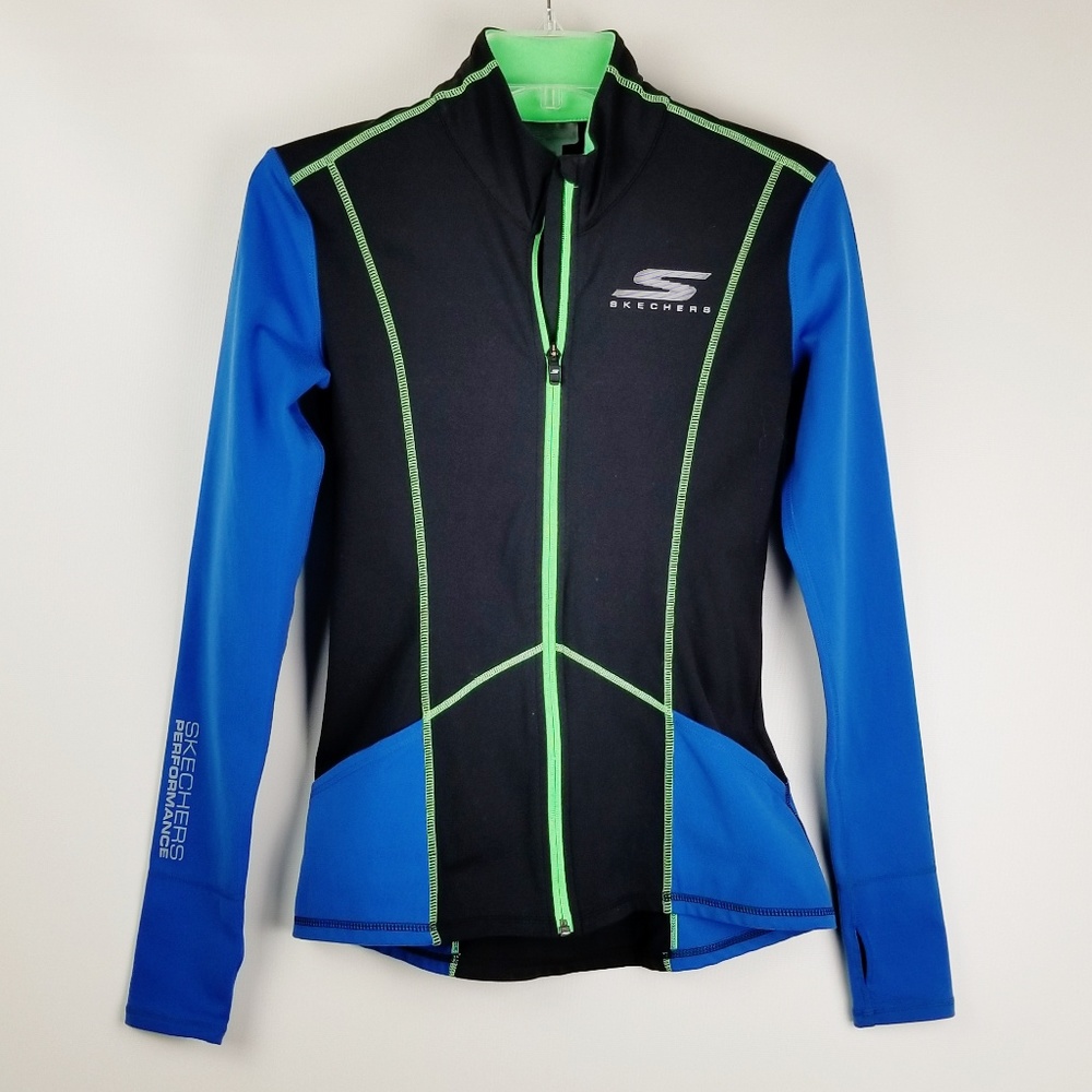 Skechers performance zip up jacket size small